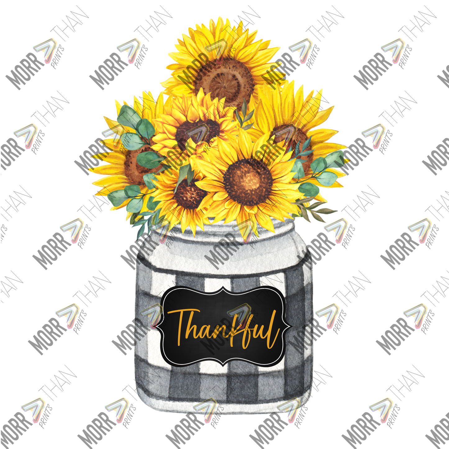 Thankful Sunflowers In Pot