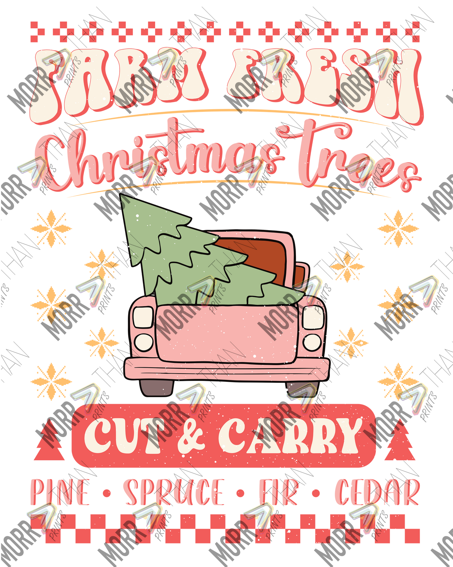 Farm Fresh Christmas Trees Sweater