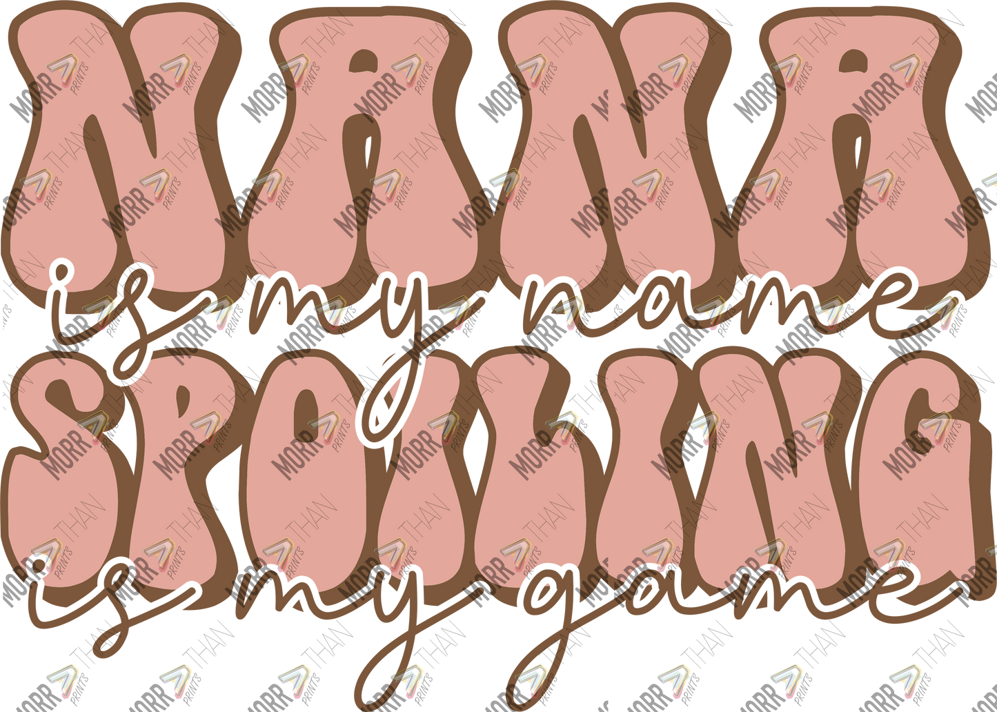 Nana Name Spoiling Game