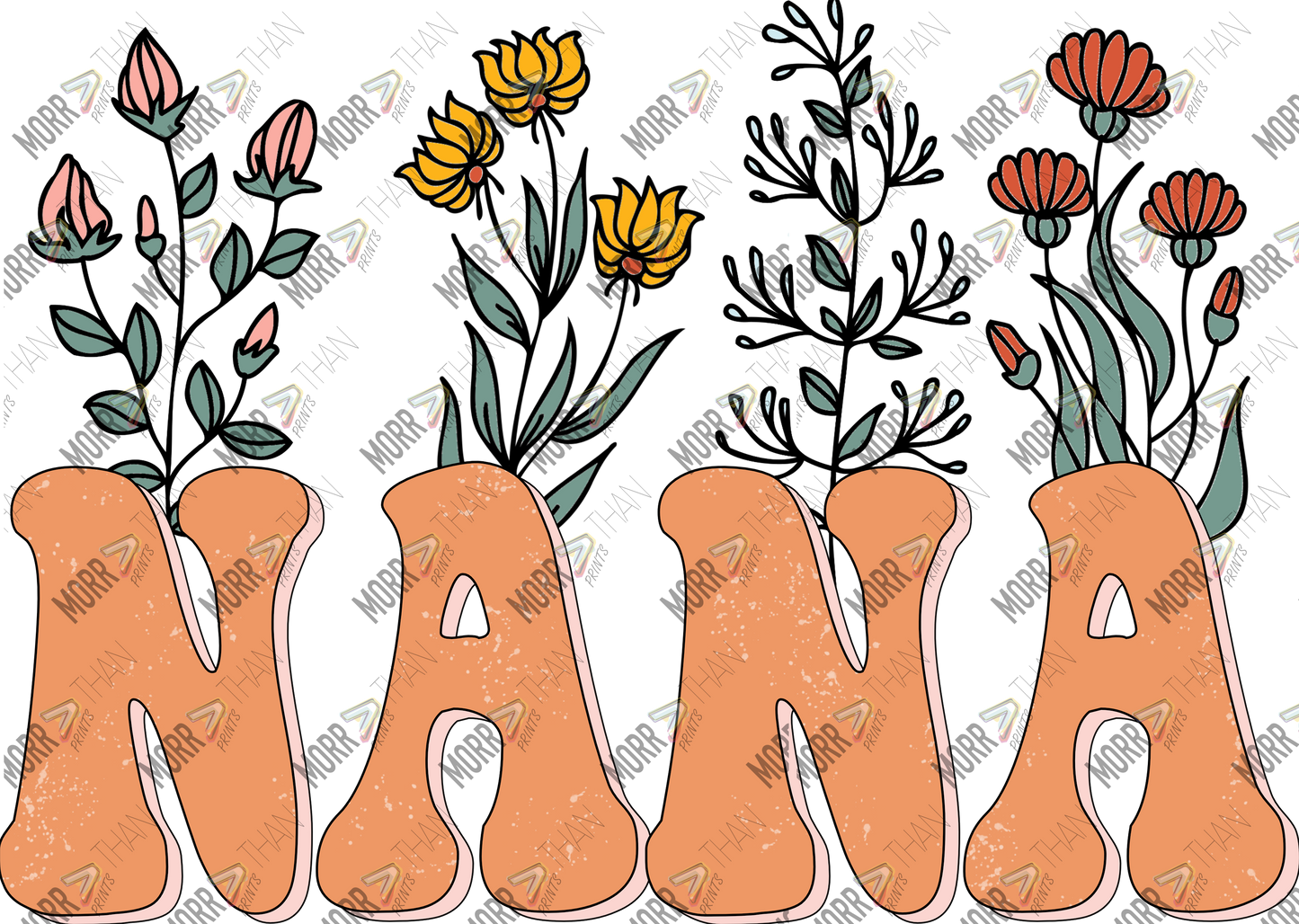 Nana Flowers Growing