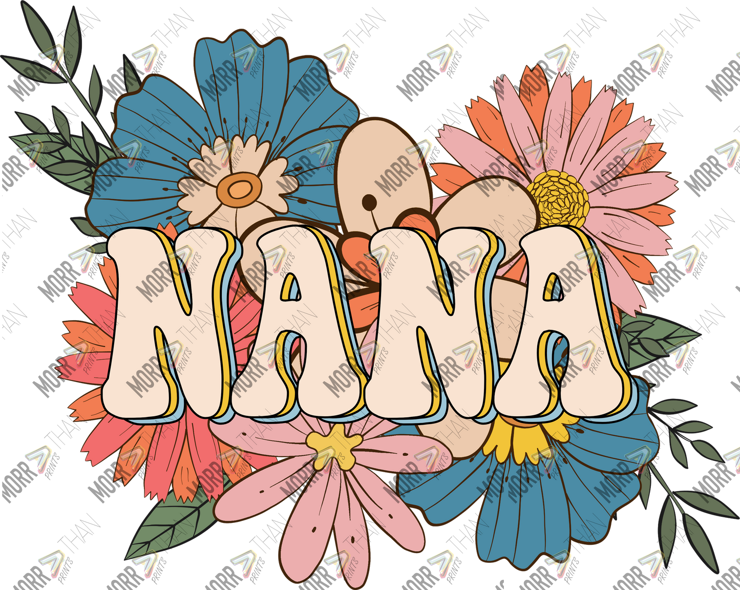 Nana Colorful Flowers