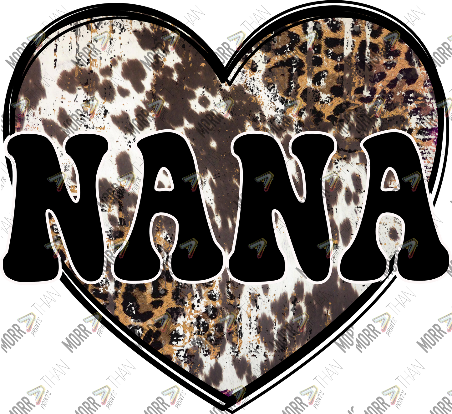 Nana Heart Leopard and Cow