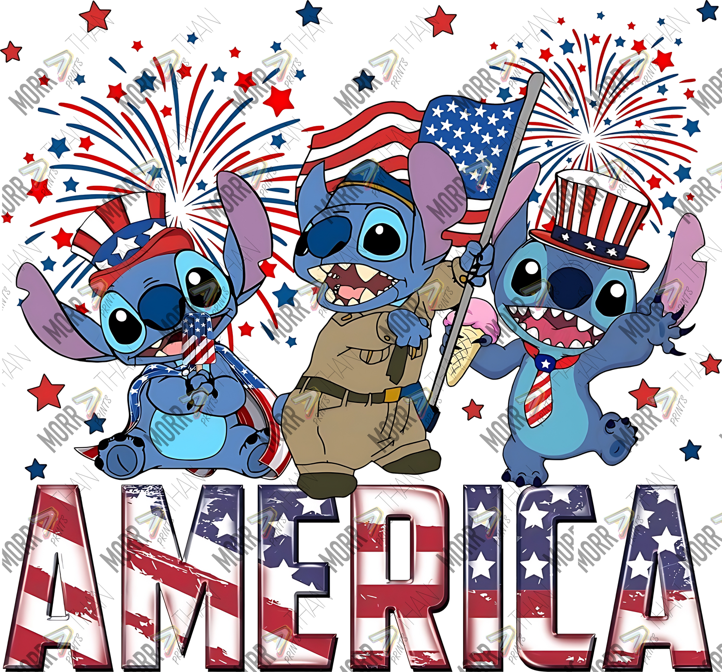 4th of July Stitch