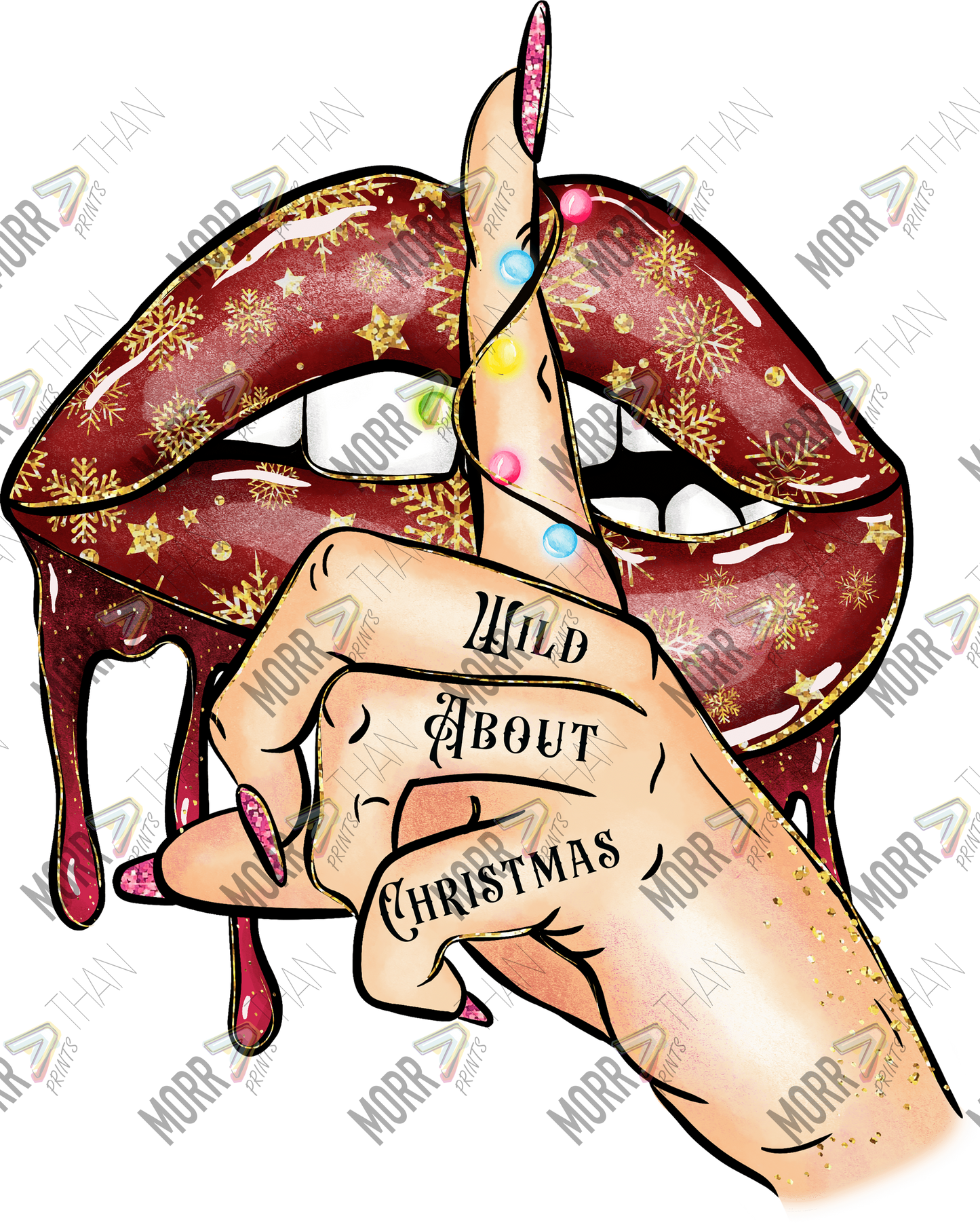 Wild About Christmas Lips