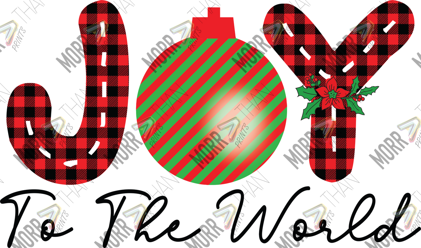 Joy to the world Ornament