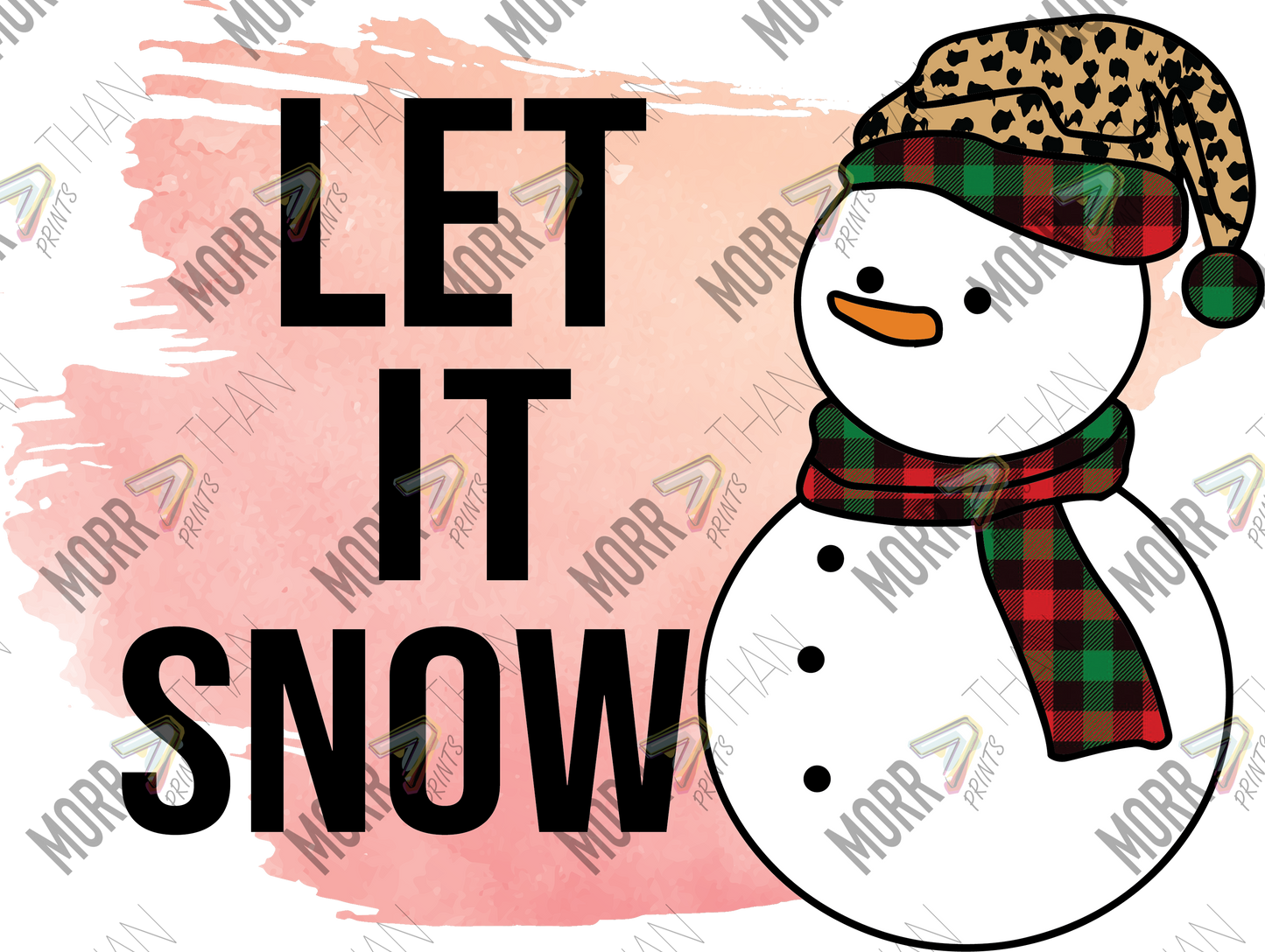 Let it Snow Snowman
