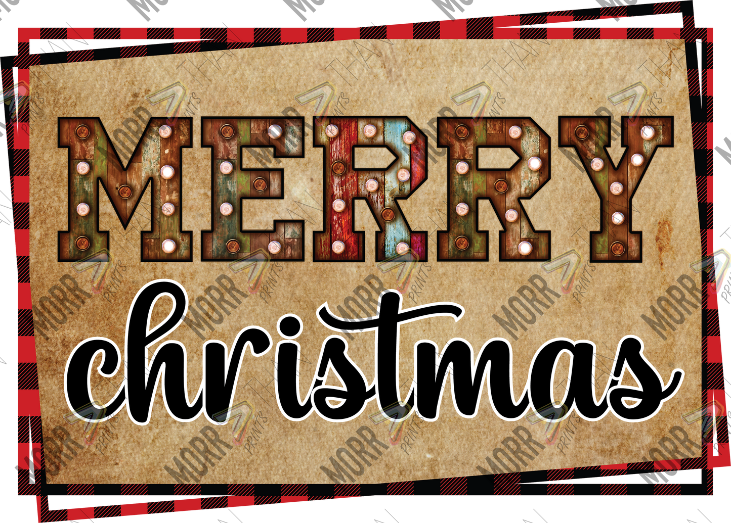 Merry Christmas Postcard