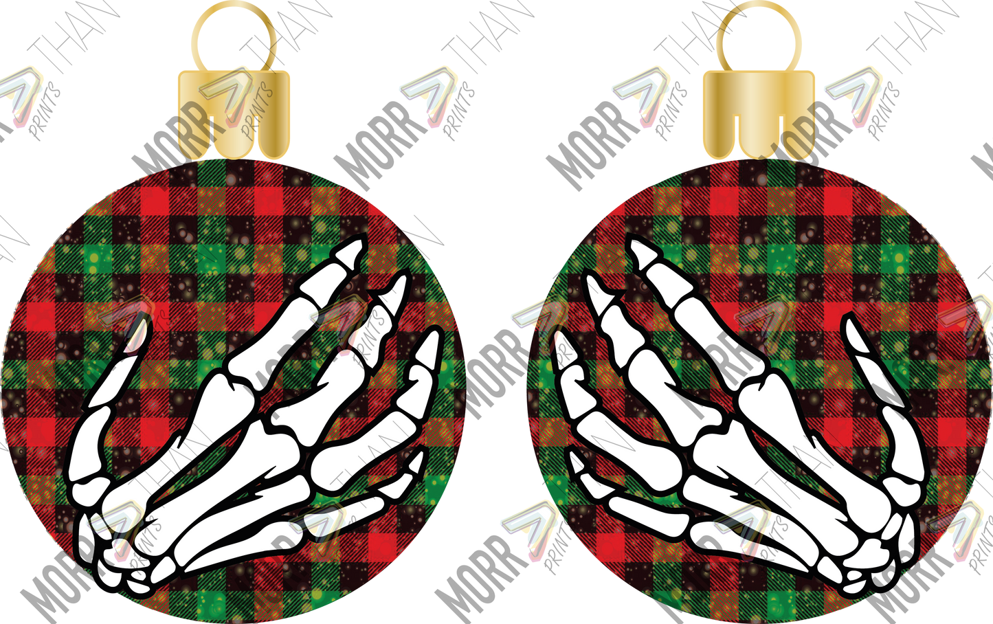 Ornament Boobs Skull Hands