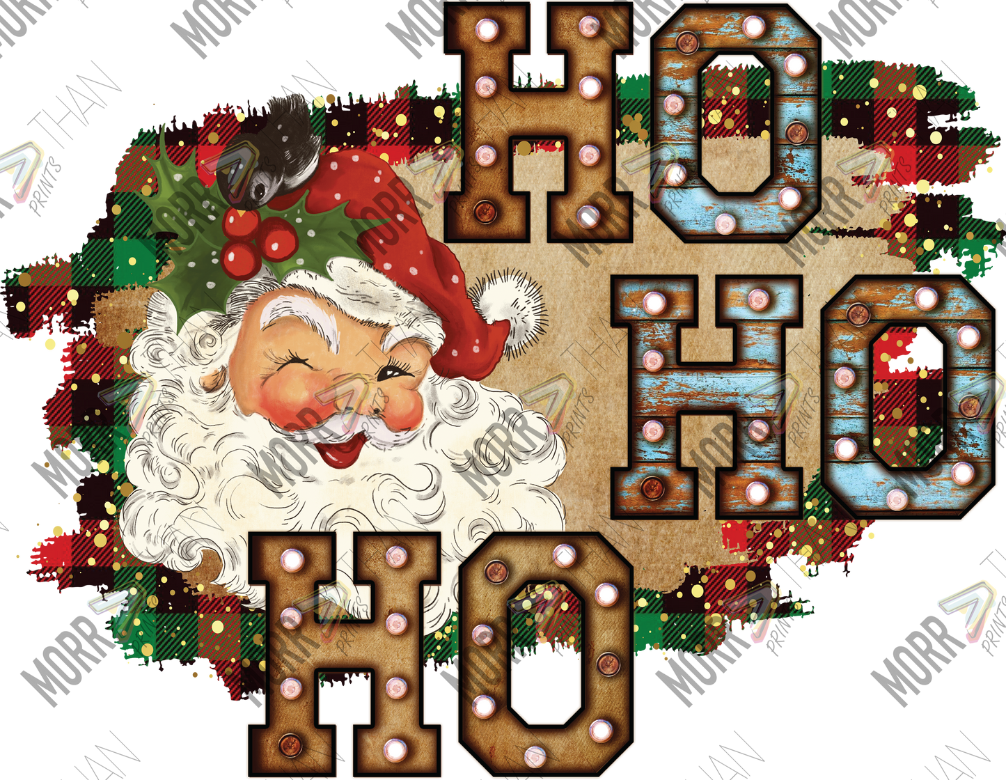 HO HO HO Postcard B