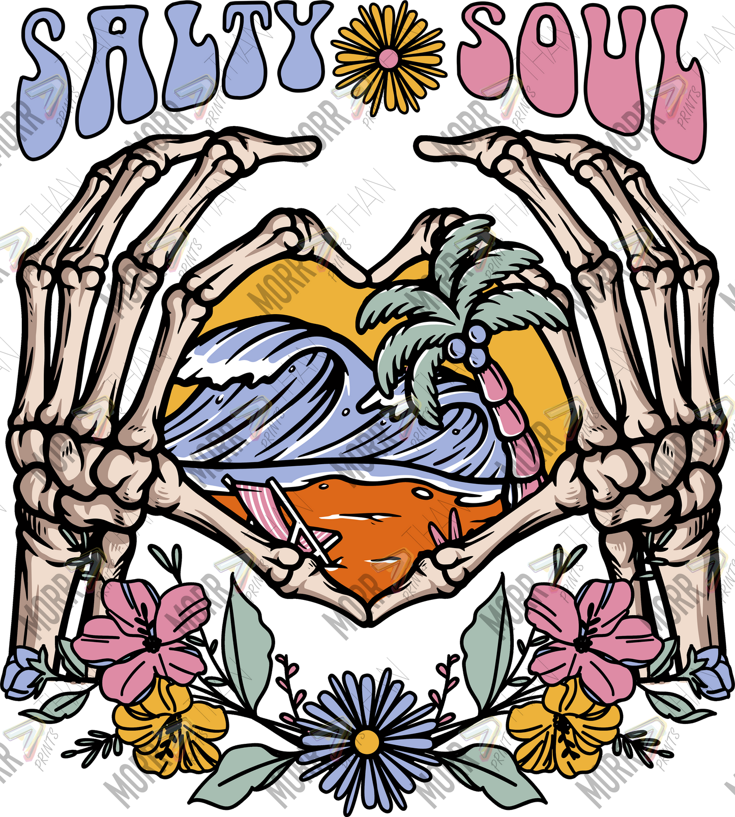Salty Sould Pastel DTF Print