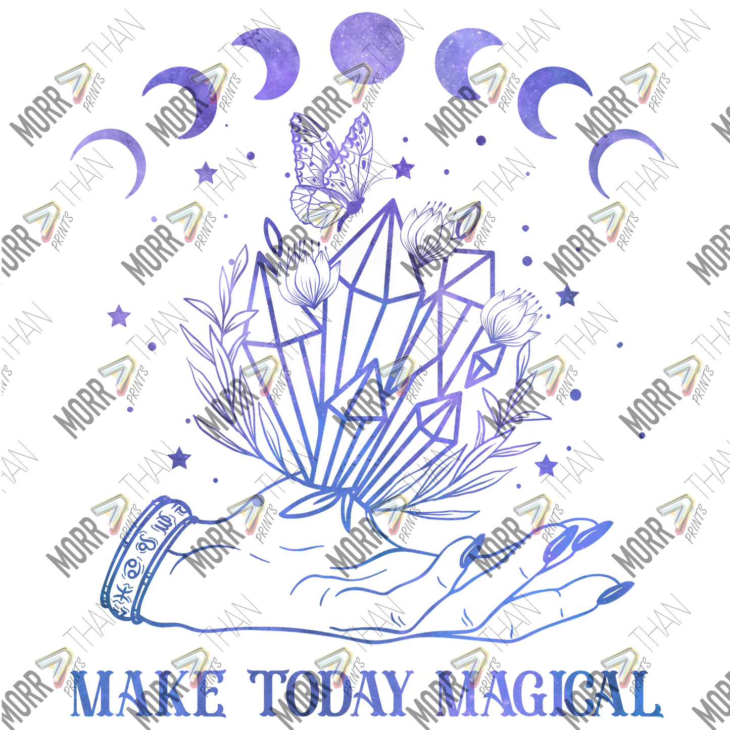Make Today Magical Celestial Hand and Moons