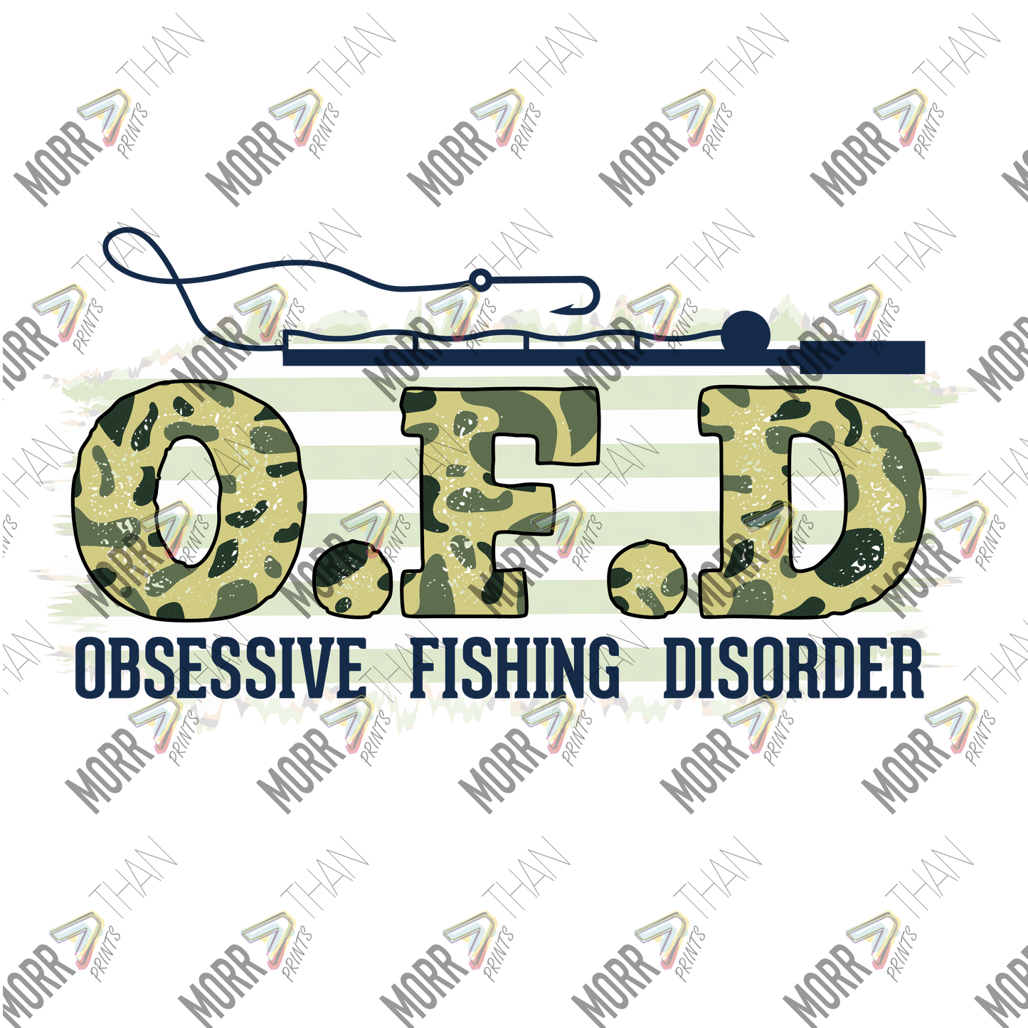 Obsessive Fishing Disorder Camo