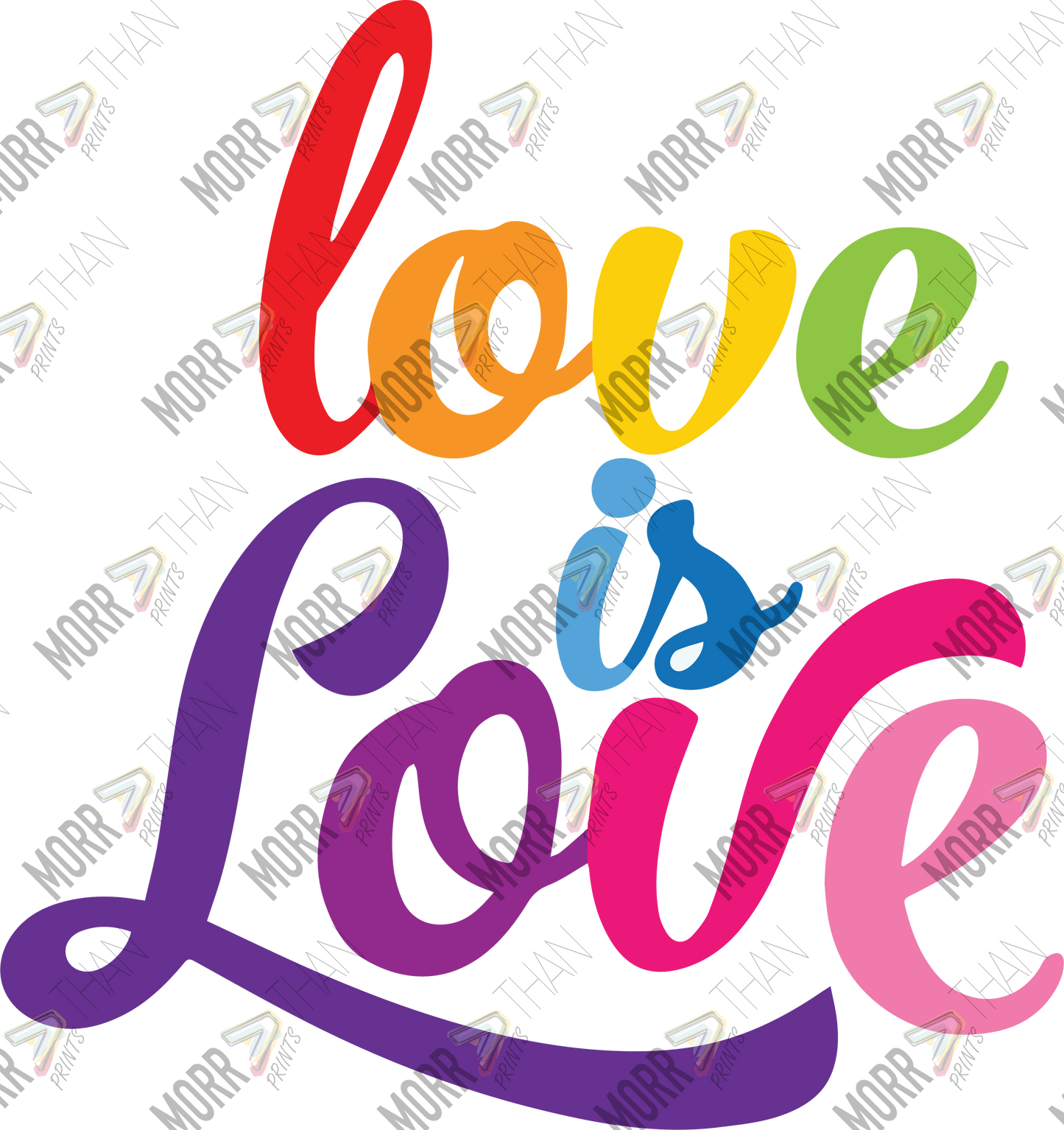 Love is Love DTF Print
