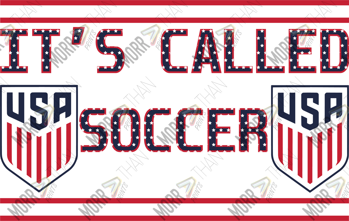Its Called Soccers USMNT DTF Print