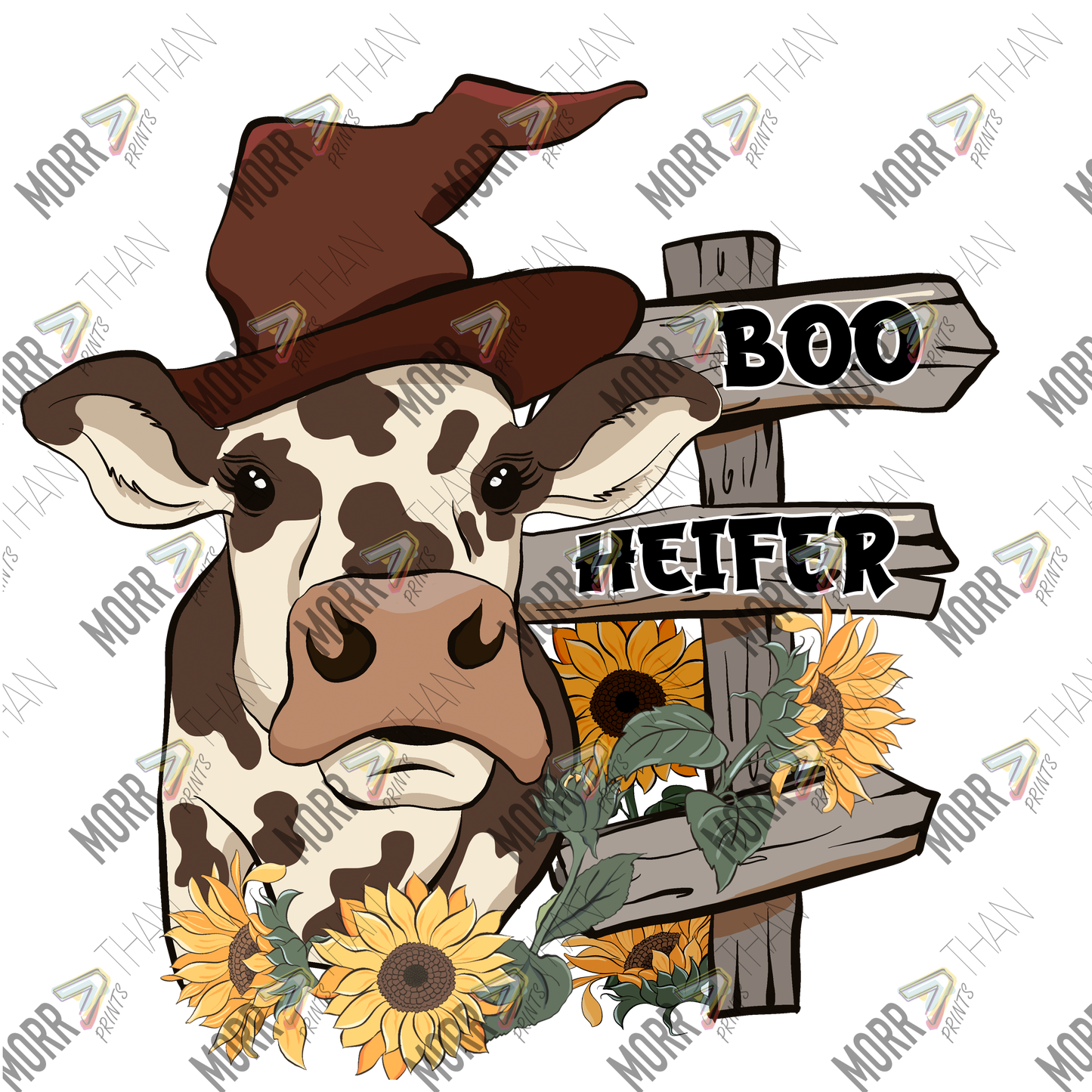 Boo Heifer Fall Cow