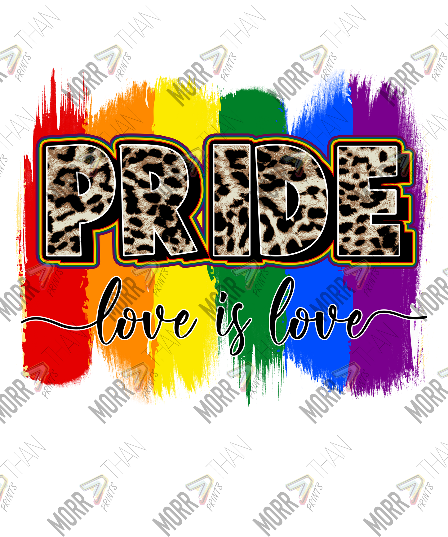 Pride Is Love Leopard