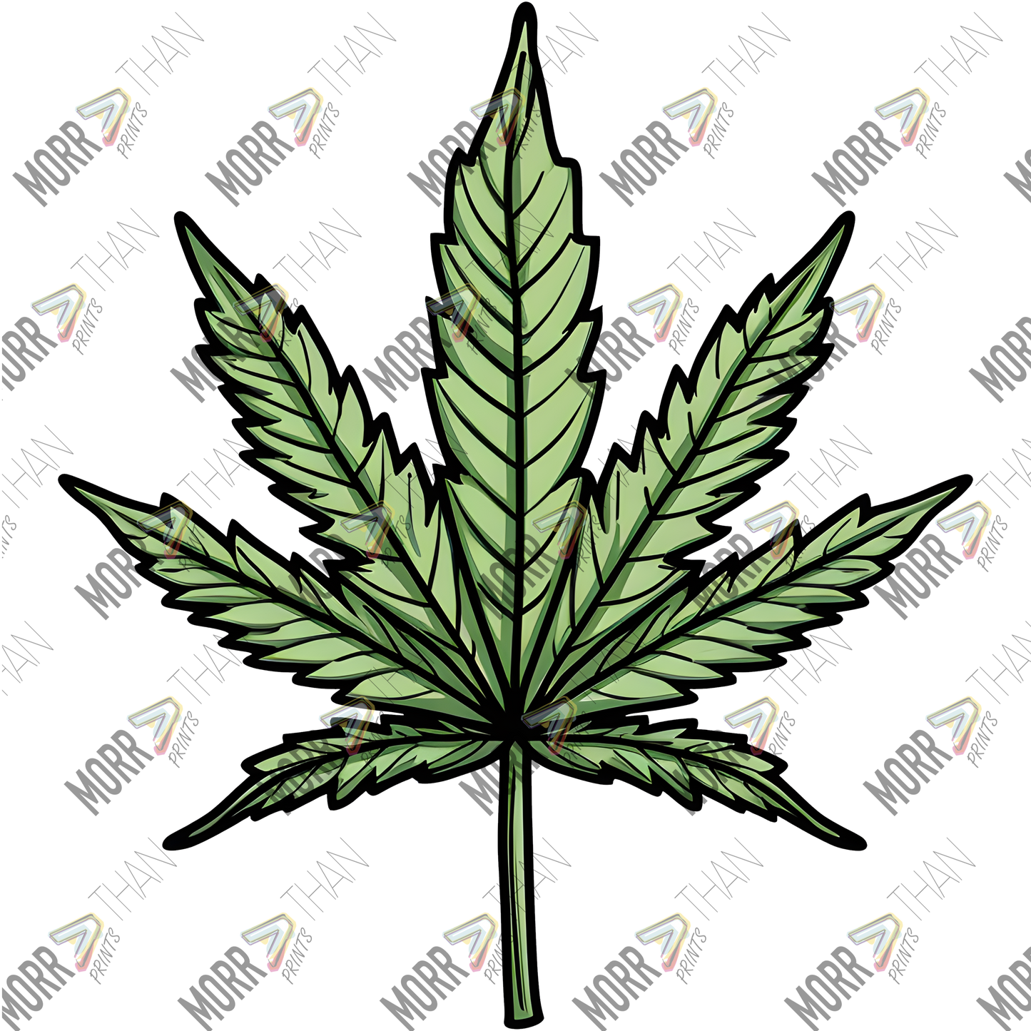 Marijuana Leaf B