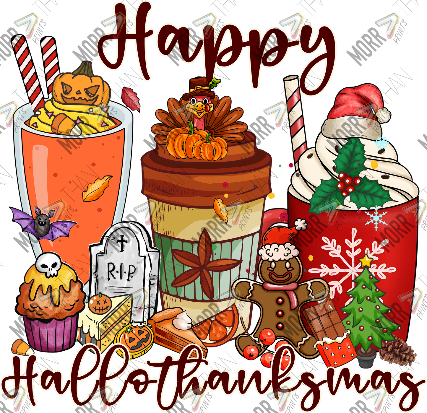 Happy HalloThanksMas Coffee