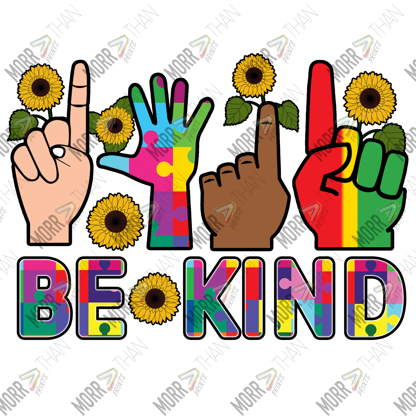 Be Kind Variety Hands