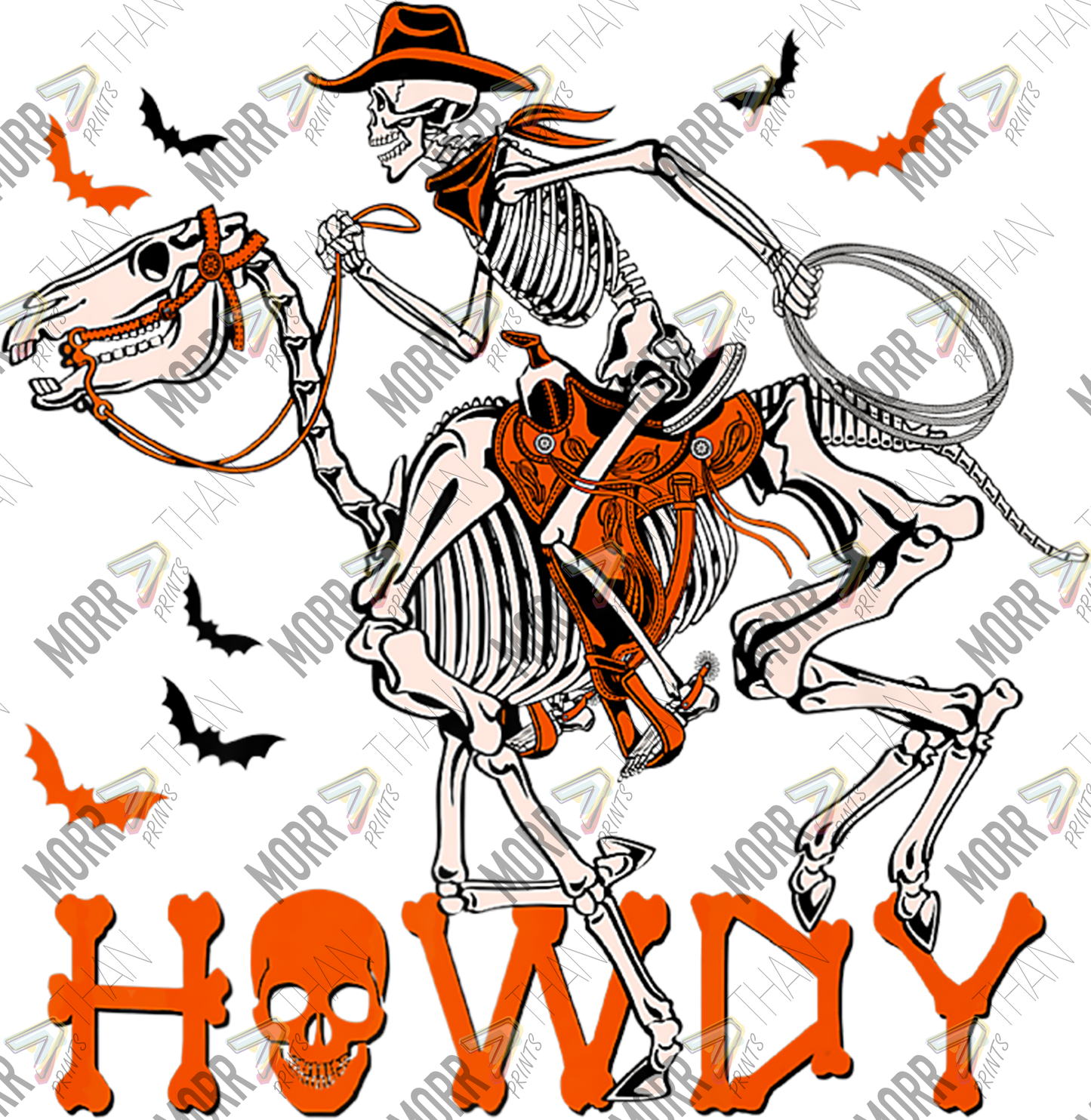 Howdy Skeleton Cowboy