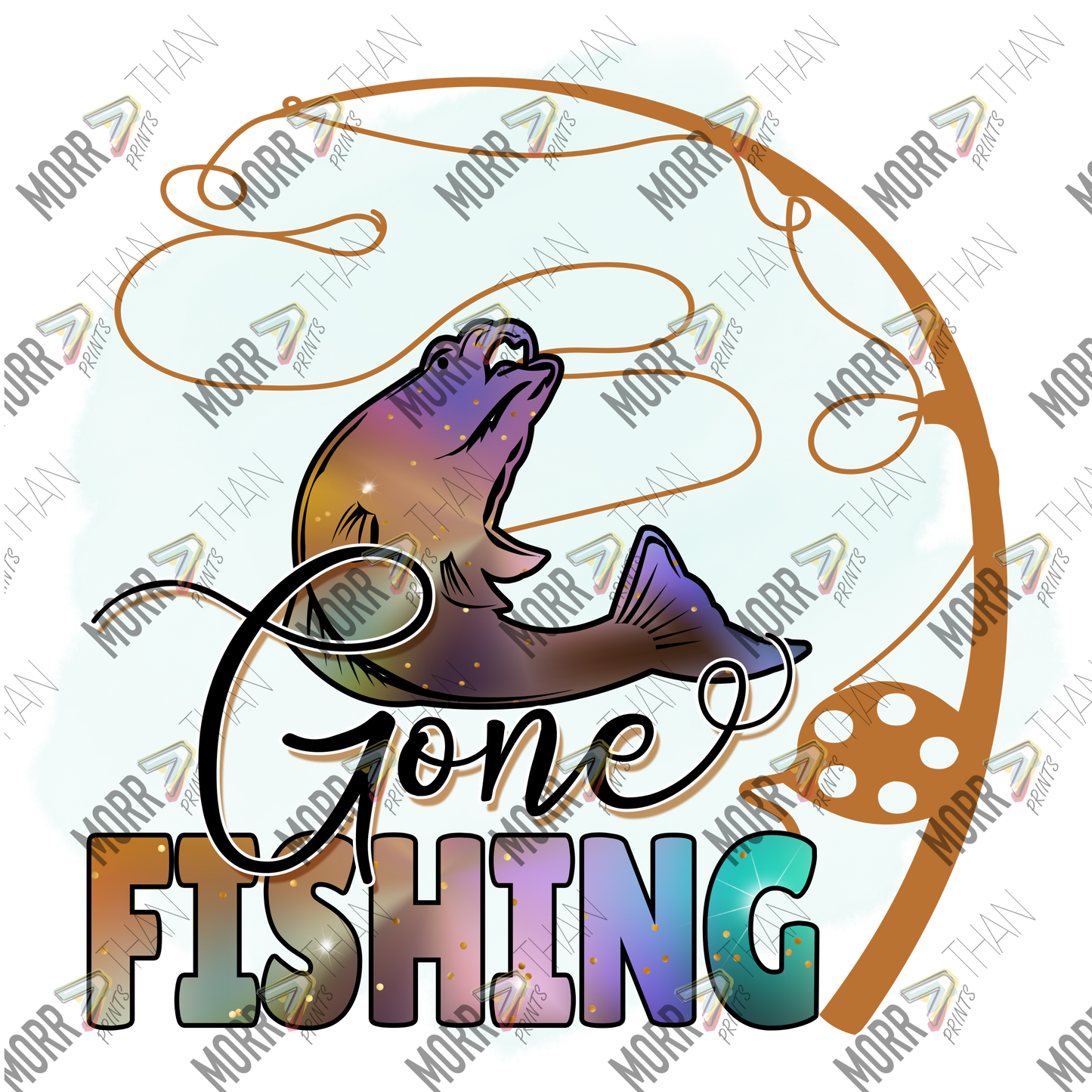 Gone Fishing Space Overlay