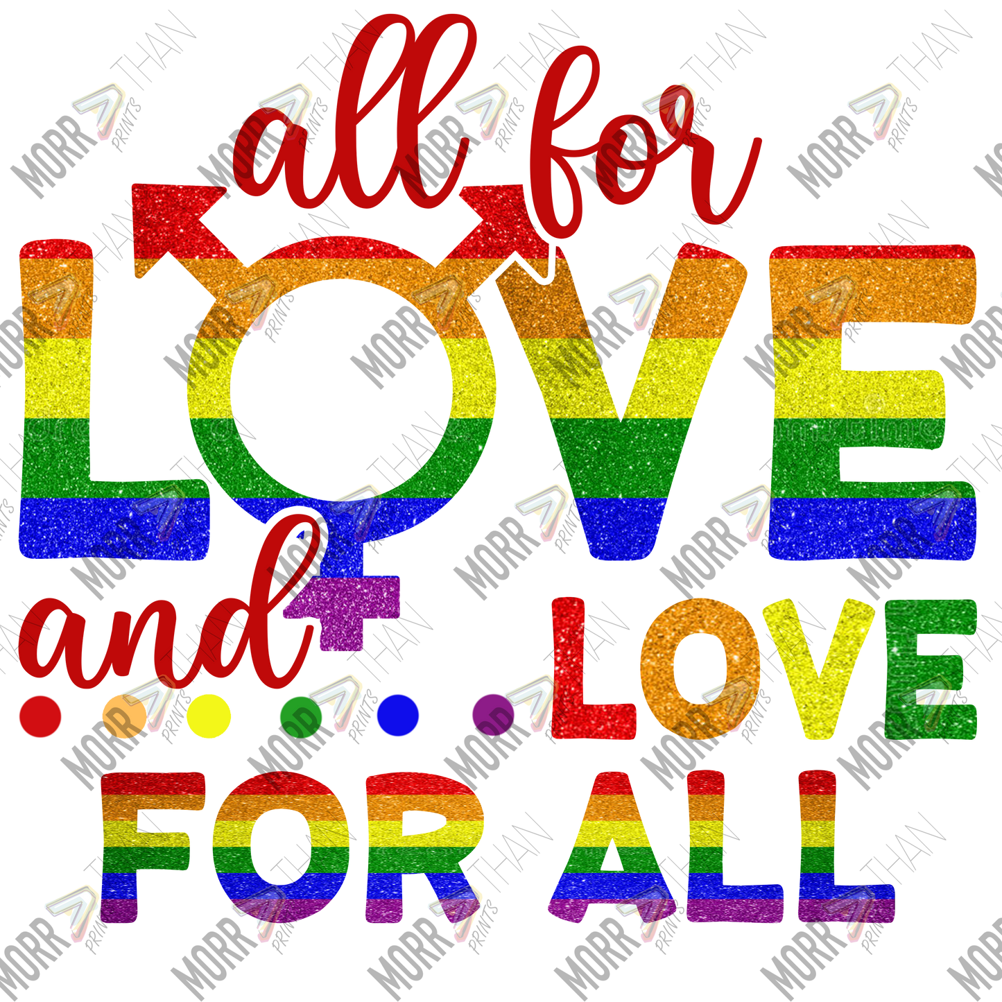 All For Love and Love For All Symbols