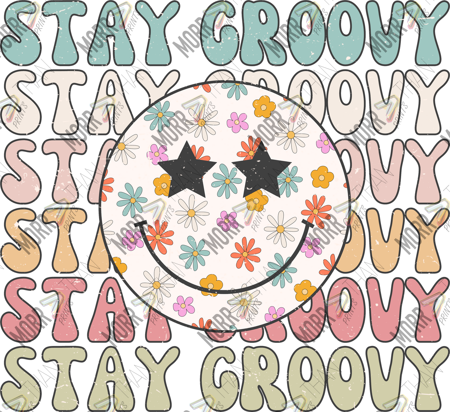 Stay Groovy DTF Print
