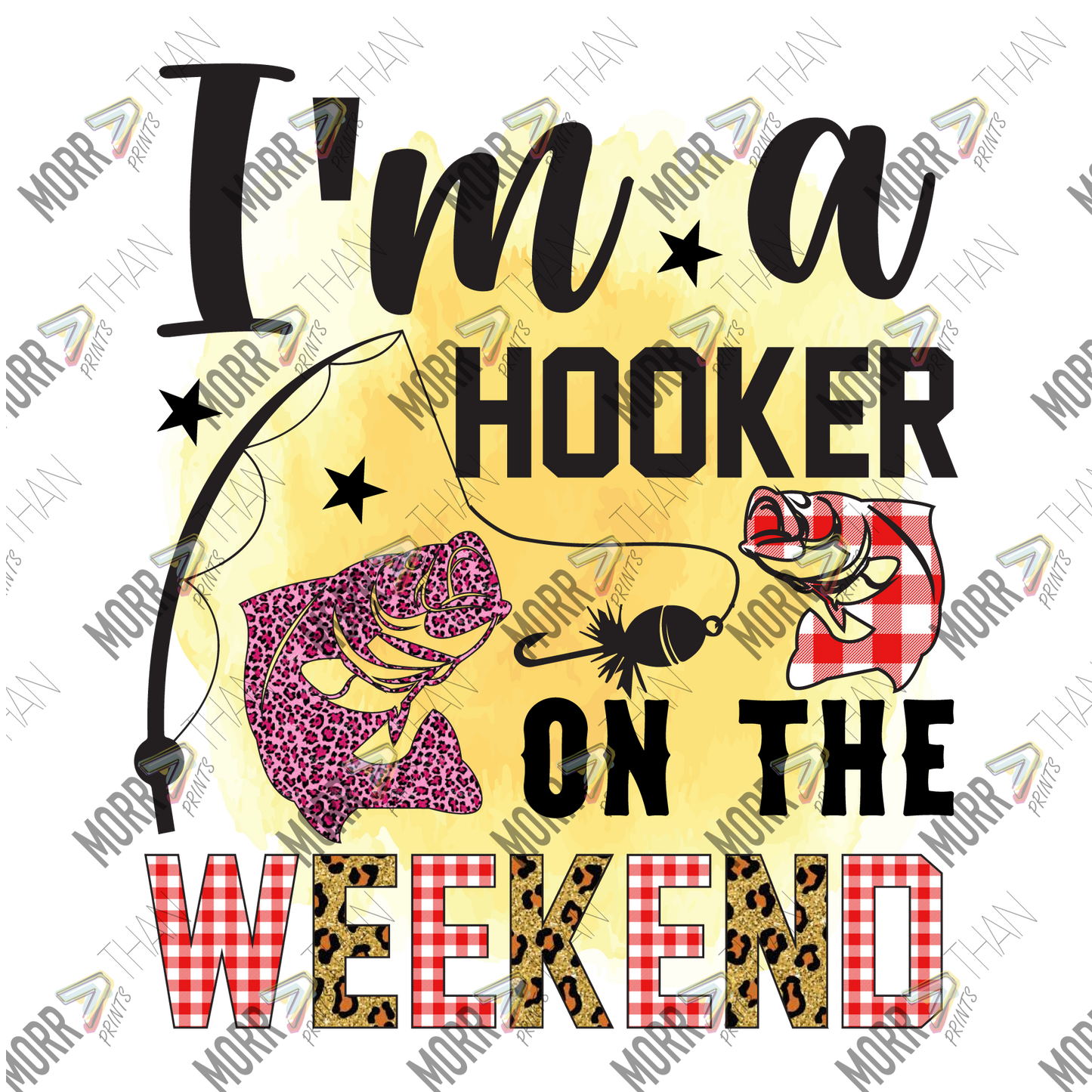 I'm A Hooker On The Weekend Plaid
