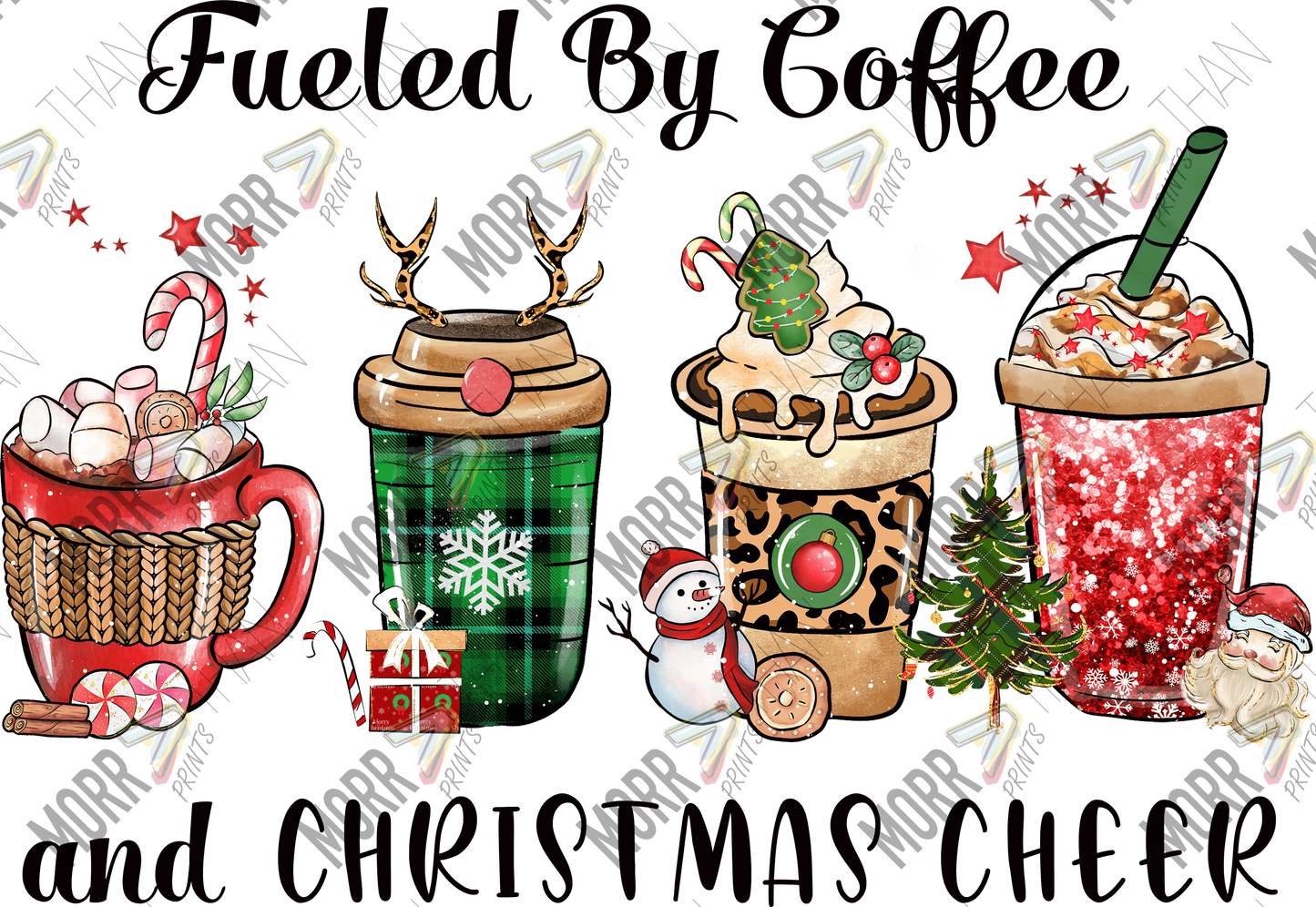 Fueled By Coffee and Christmas Cheer Variety
