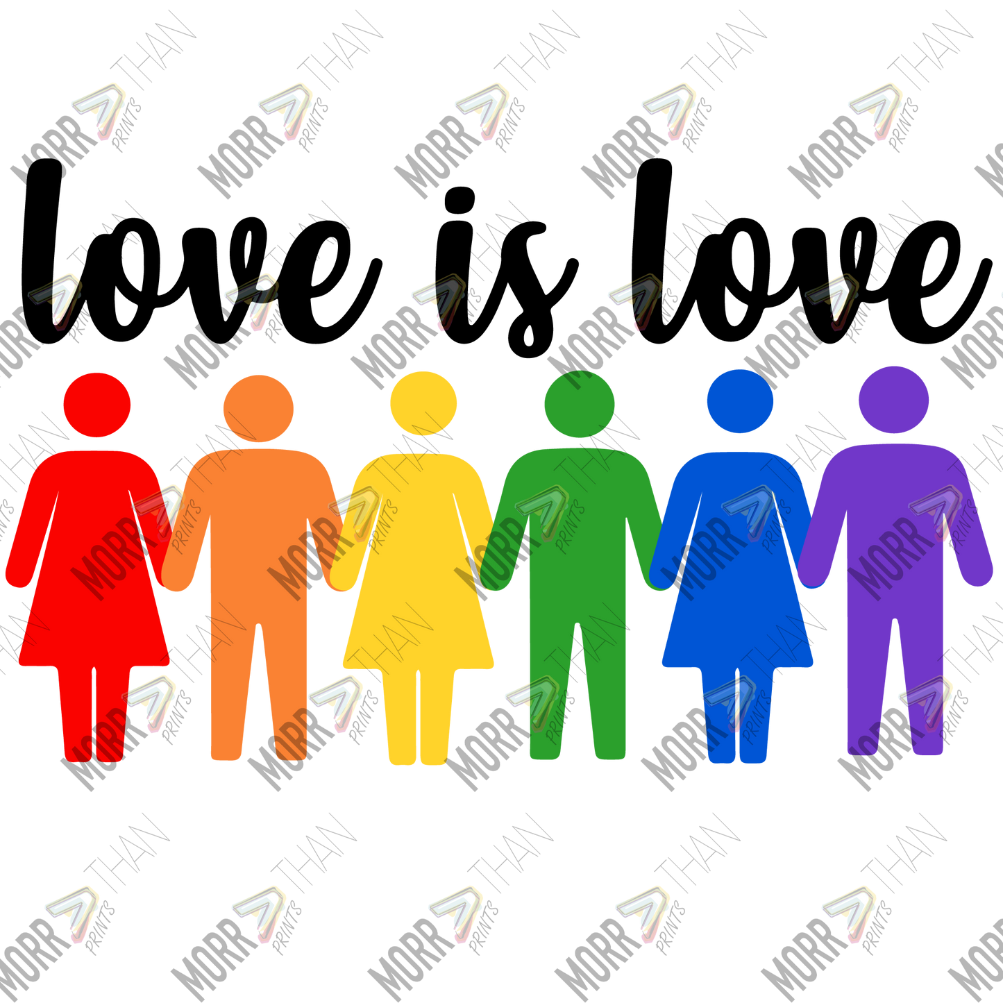 Love Is Love Holding Hands