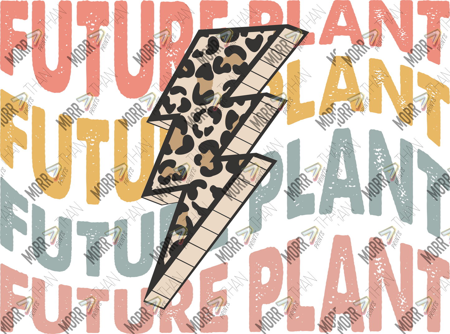 Future Plant Repeat Leopard Bolt