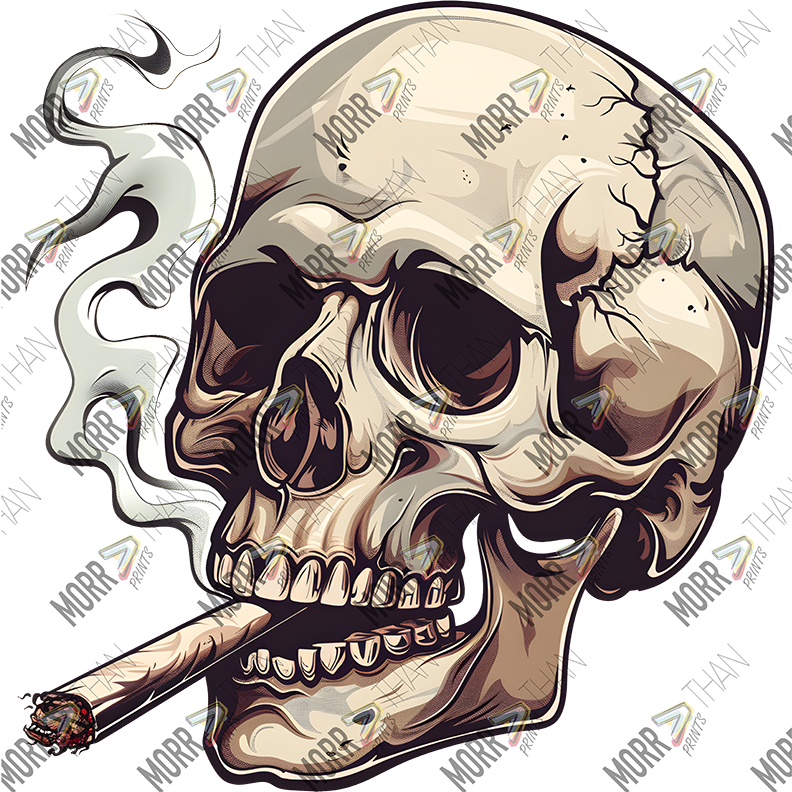 Skull Smoking Joint