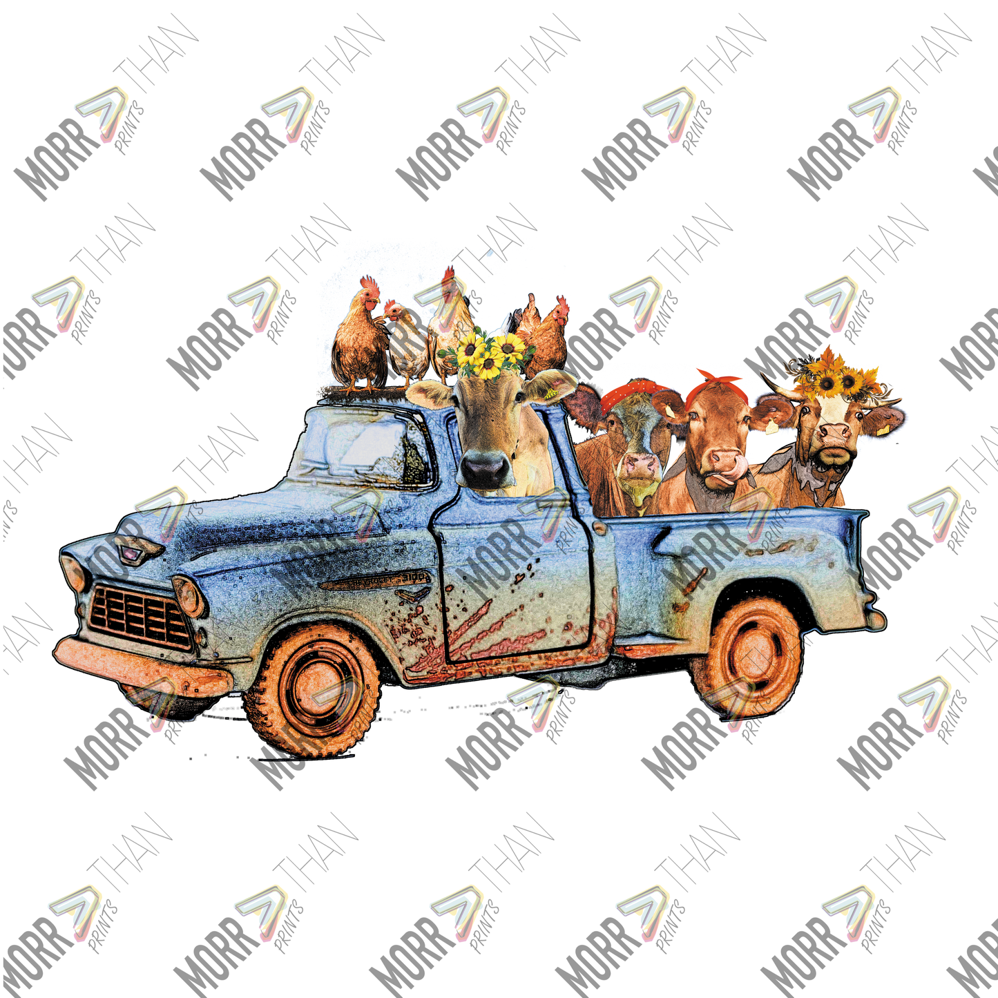 Blue Truck and Farm Animals