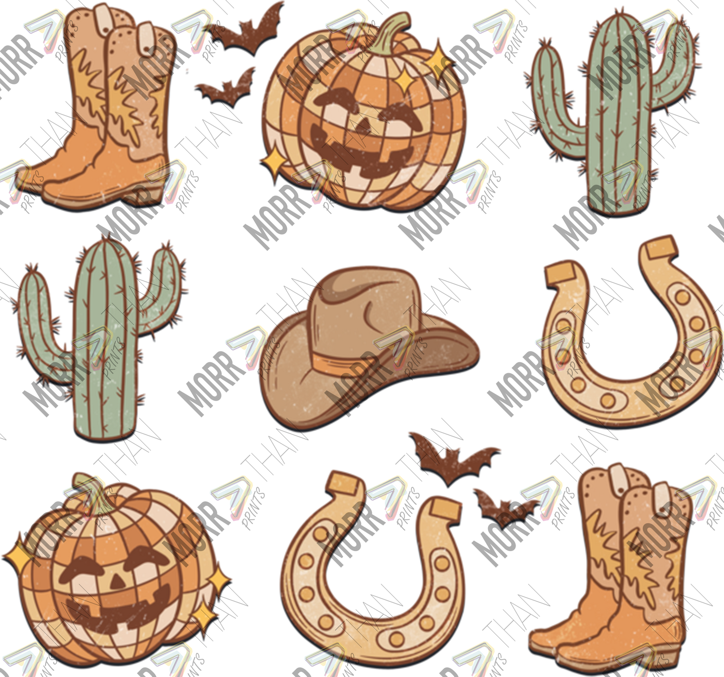 Western Halloween Items B