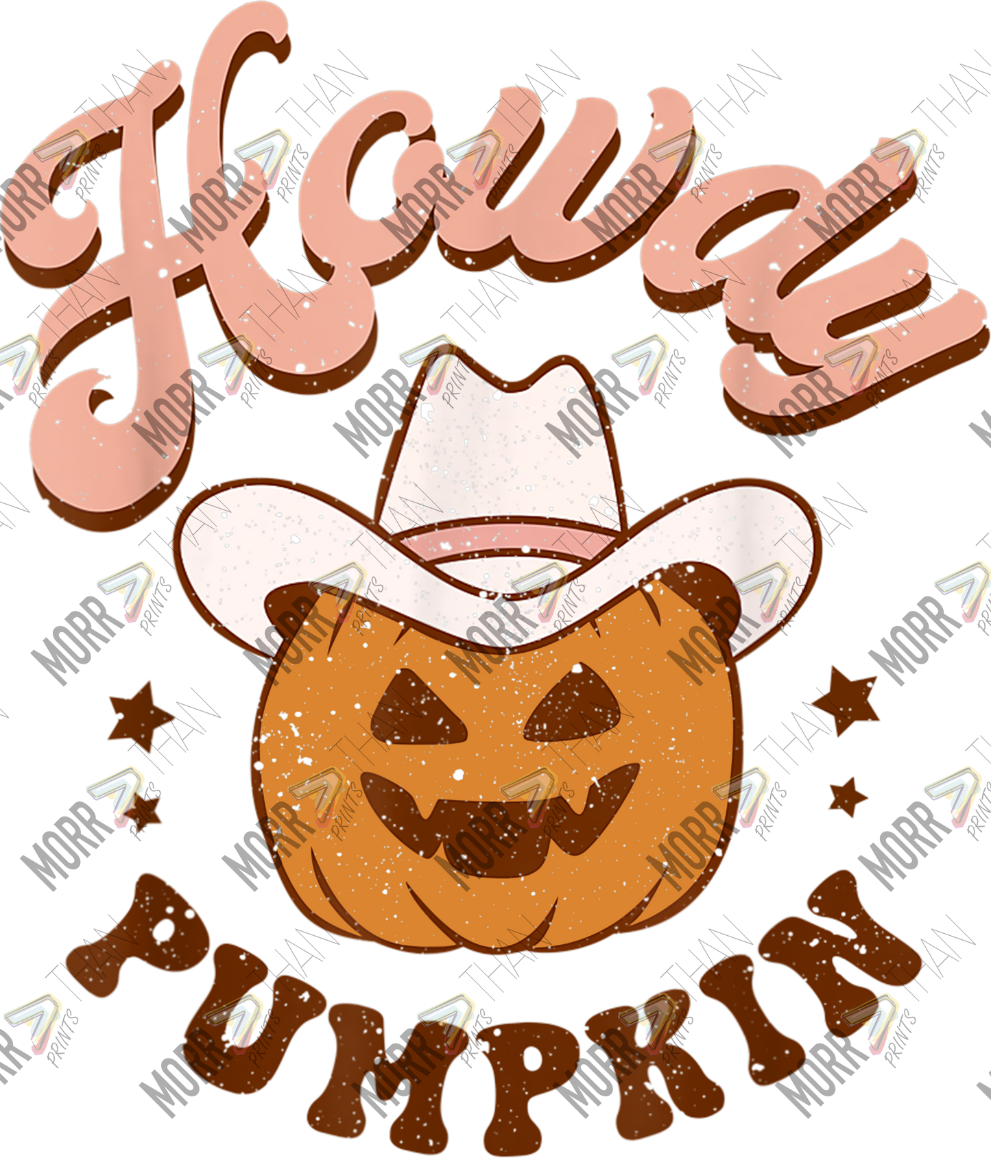 Howdy Evil Pumpkin