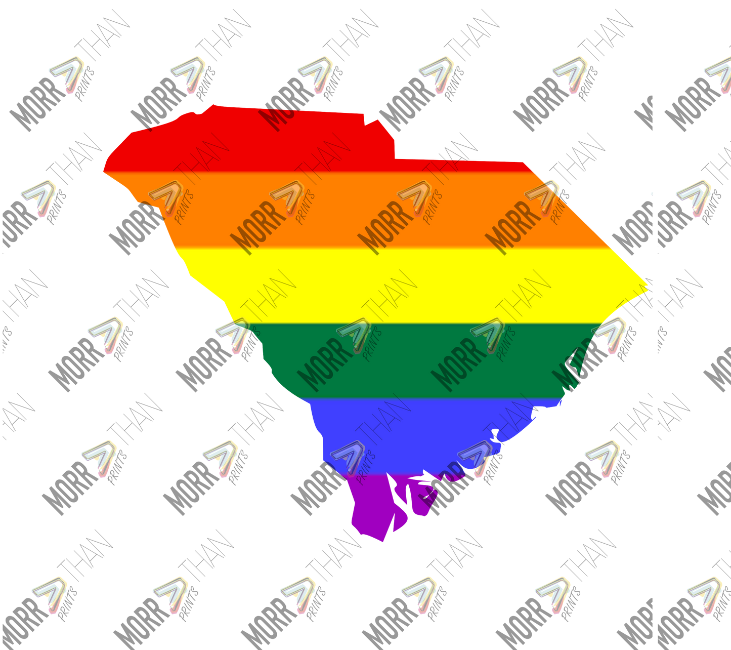 South Carolina Pride State Outline