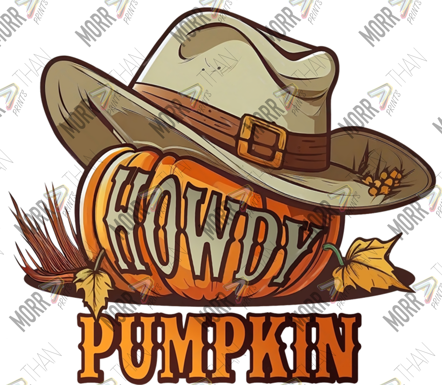 Howdy Pumpkin Hat