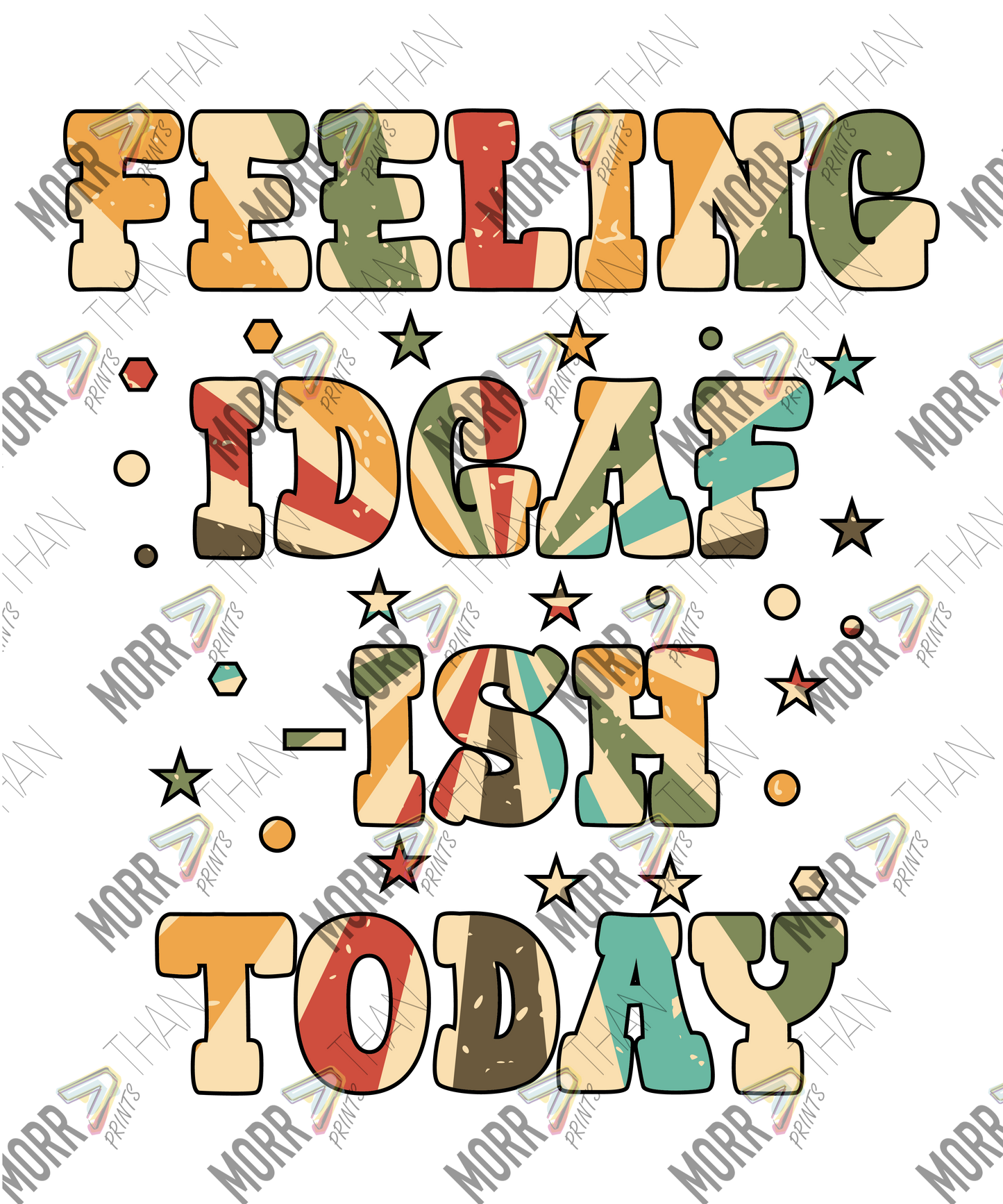 Feeling IDAF-ish Today