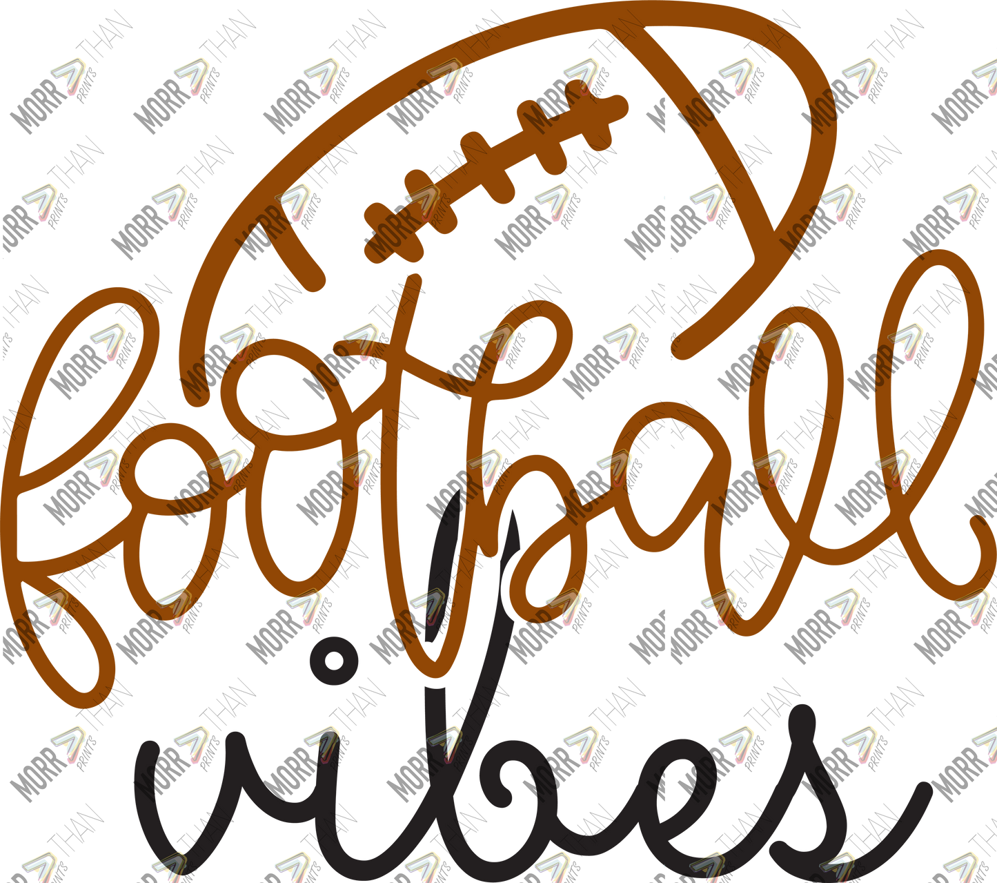 Football Vibes Cursive