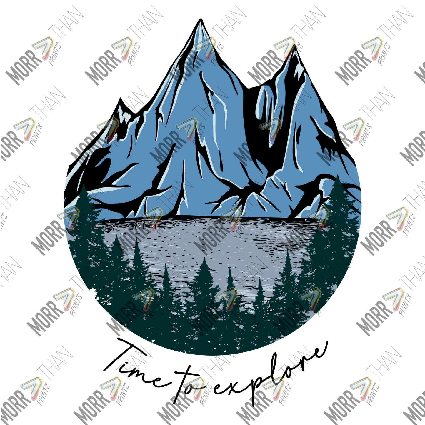 Time To Explore Forest Landscape