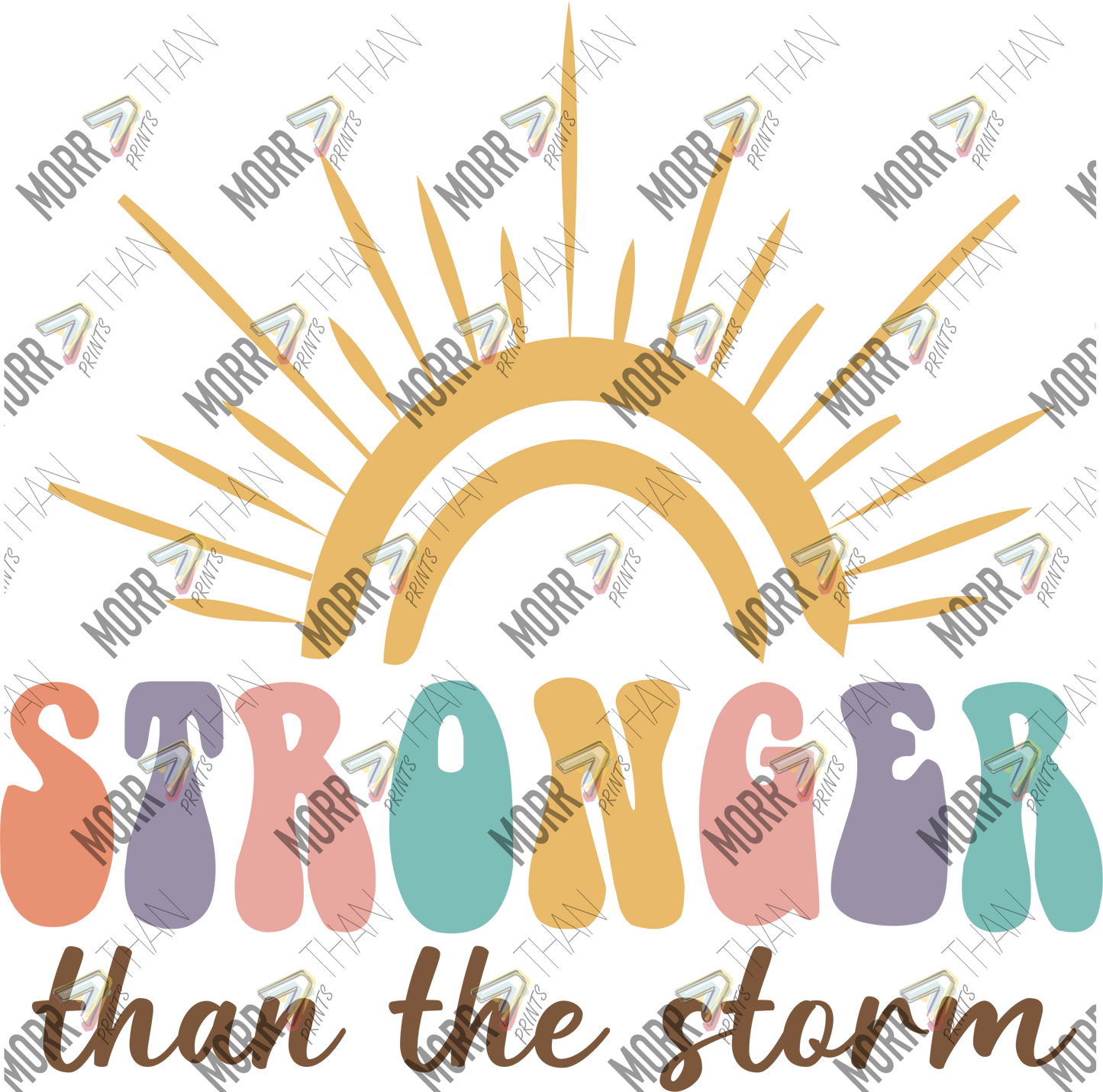 Stronger Than The Storm Sun