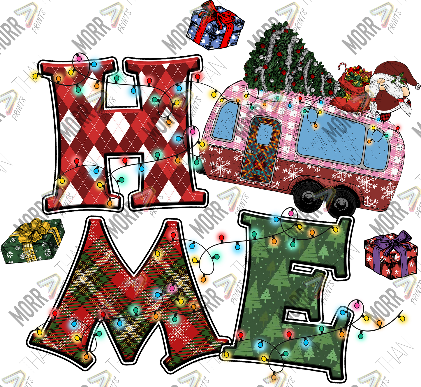 HOME Camper Decorated