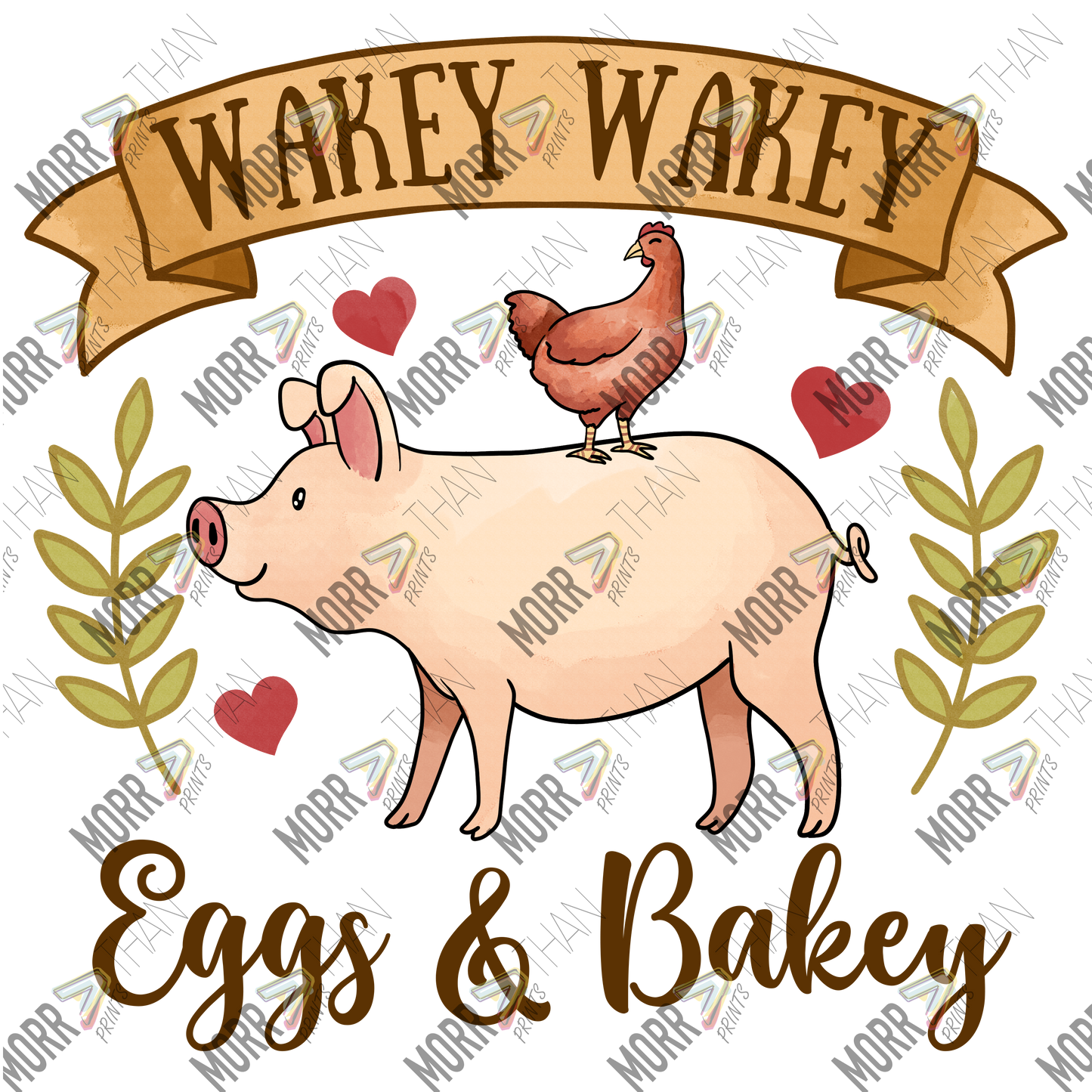 Wakey Wakey Eggs and Bakey Pig and Chicken