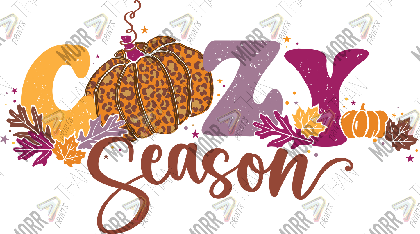 Cozy Season Fall DTF Print