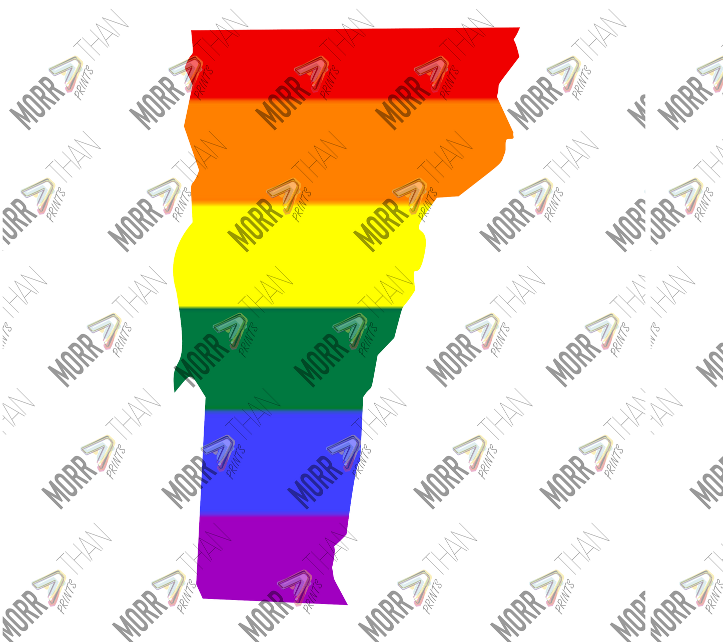 Vermont Pride State Outline