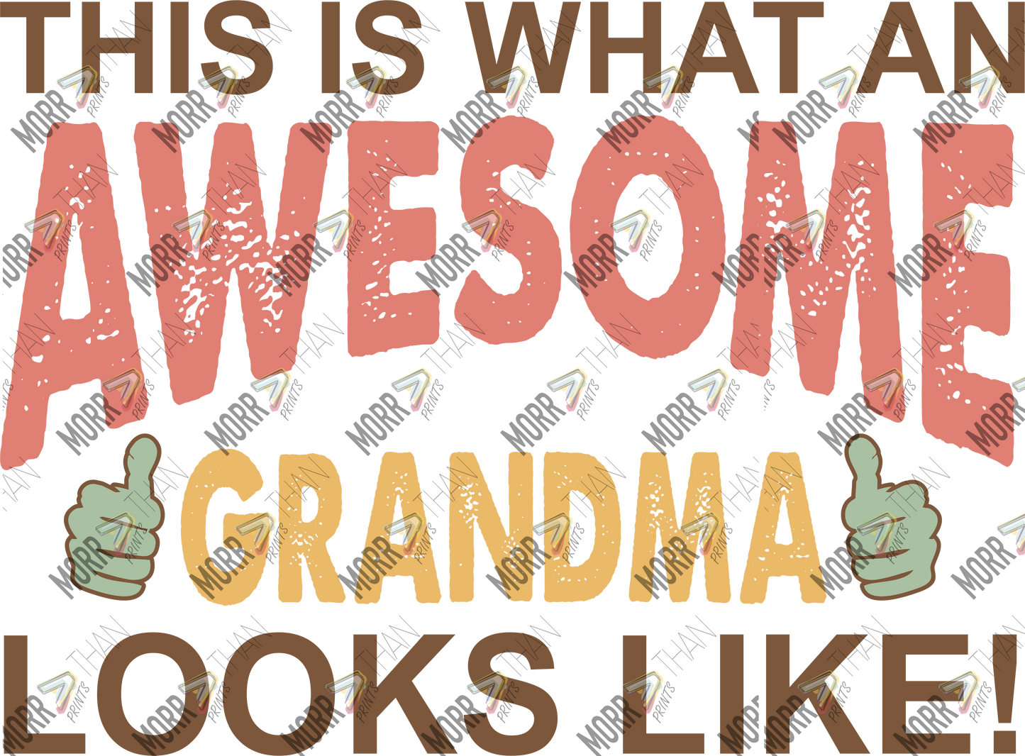 Awesome Grandma Looks Like