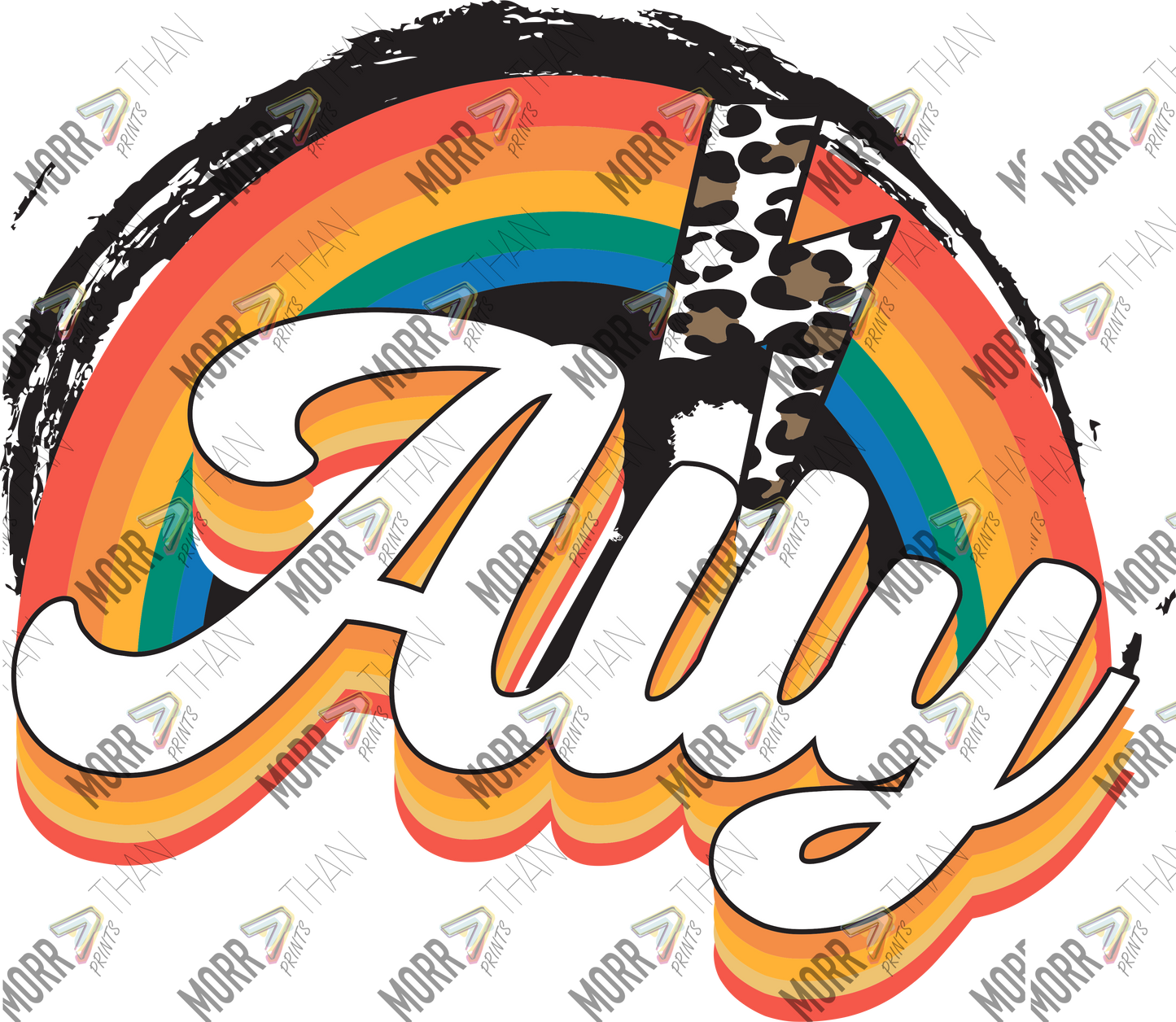 Ally Rainbow Bolt
