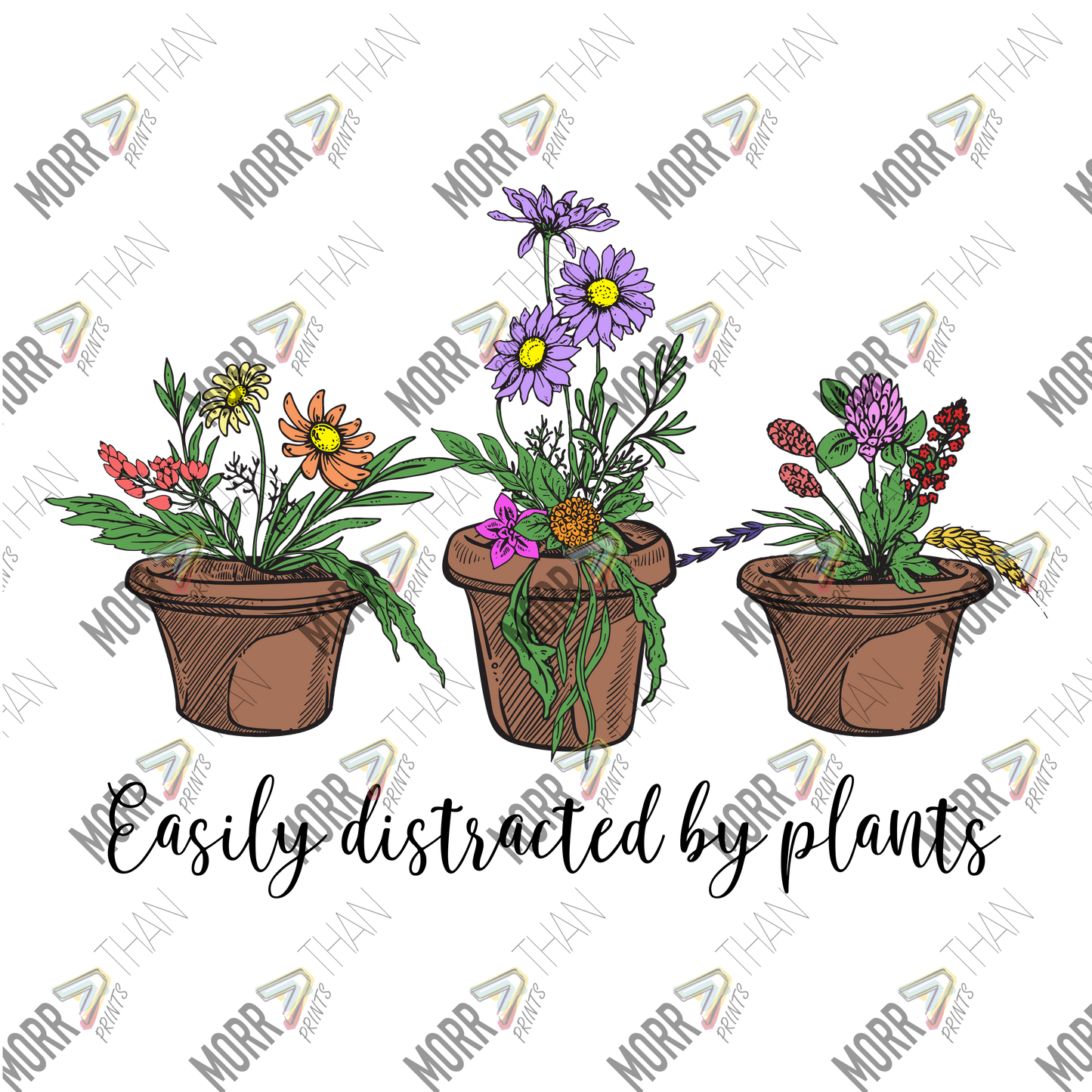 Easily Distracted By Plants Potted Flowers