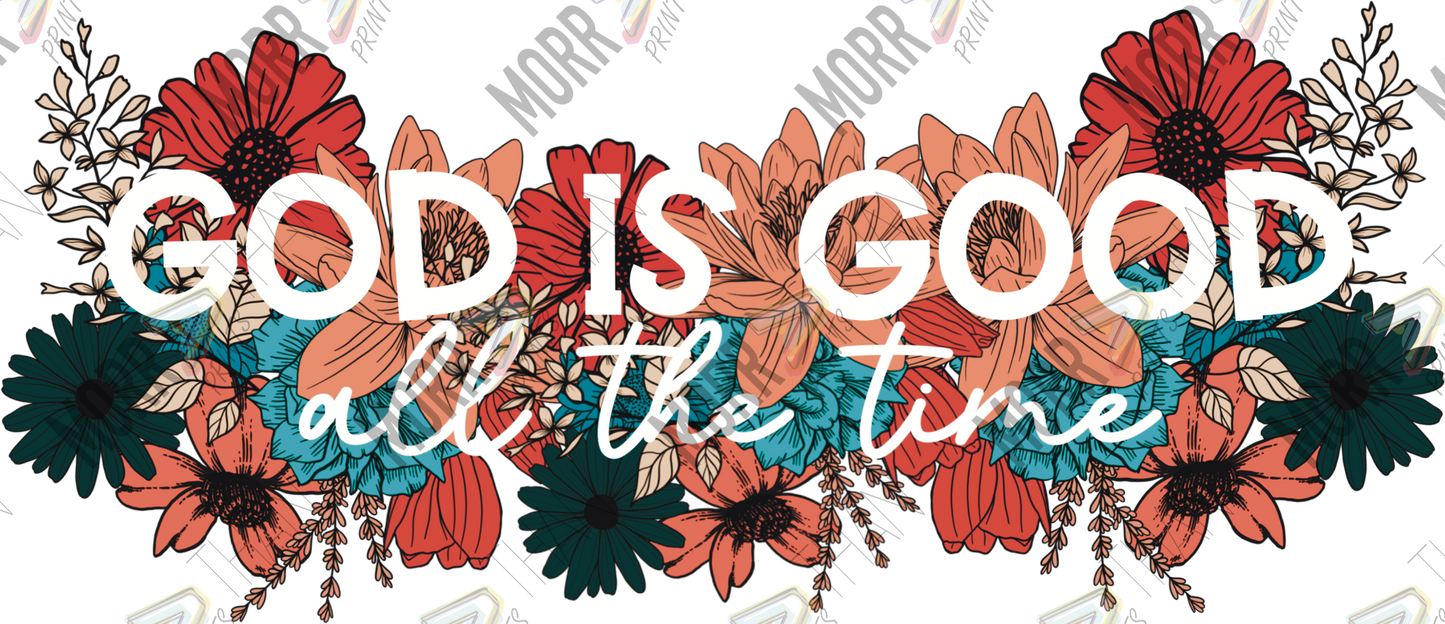 God Is Good DTF Print
