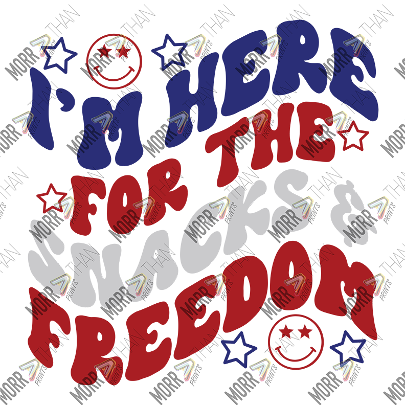 I'm Here For the Snacks and Freedom